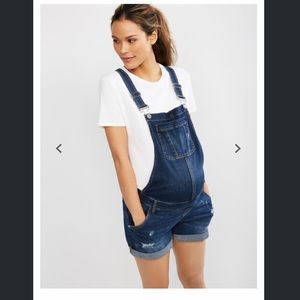 Indigo Blue Maternity Shortall/Overall - Size M